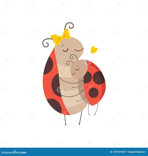 Cartoon Baby Ladybug