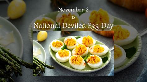 Nov 2 National Deviled Egg Day