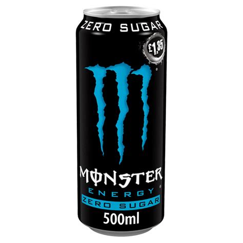 Monster Zero Sugar Energy Drink 500ml Pm £135 Sports And Energy Drinks