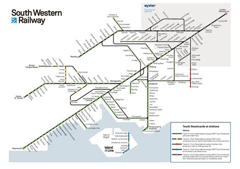 Where You Can Use Your Smartcard South Western Railway