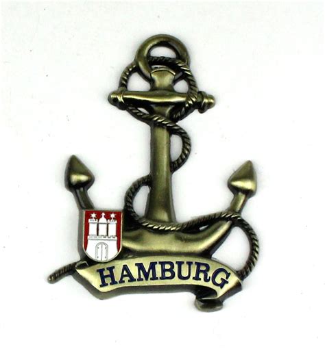 Последние твиты от anker (@ankerofficial). Magnet Anker Tau Messing Gold Hamburg Banderole Wappen ...
