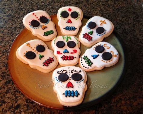 Day Of The Dead Dia De Los Muertos Cookies By Soul Cakes By Tanya