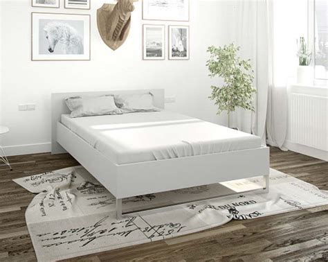 Suche dir also ein bettgestell aus, das perfekt zu dir und deinem stil passt. Style Bett 140x200 cm Weiß | Günstig Möbel, Küchen ...