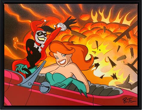 Preview Girls Night Out Bruce Timm Print The Batman Universe