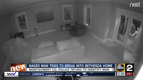Video Police Search For Naked Attempted Burglary Suspect Youtube