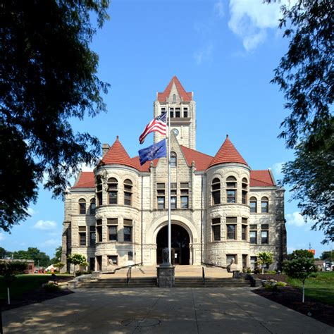 Fulton County Courthouse Rochester Indiana Archyaho Flickr