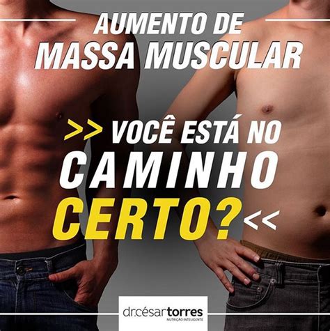 Ganho De Massa Muscular Dr César Torres Nutrição Integrativa