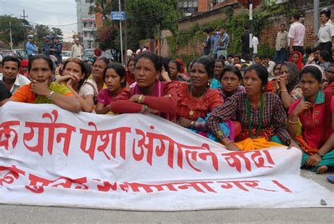 Sex Workers In Kathmandu Demonstrate To Demand Their Right Flickr