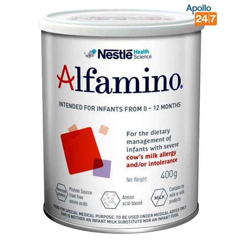 Nestle Health Science Alfamino Infant Formula Milk 0 To 12 Months 400