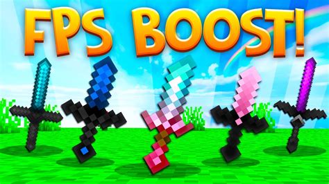 Top 5 Mcpe Pvp Texture Packs 1192 Fps Boost 119 Minecraft