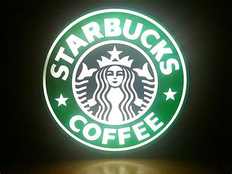 Neon Purple Starbucks Logo Marcas Mundiales Como Starbucks Son