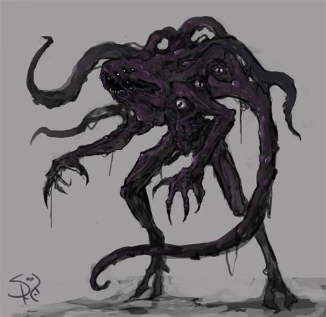 Ptohg By Halycon450 On Deviantart Dark Fantasy Art Monster Concept
