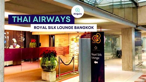 Thai Airways Royal Silk Domestic Business Class Lounge Bangkok