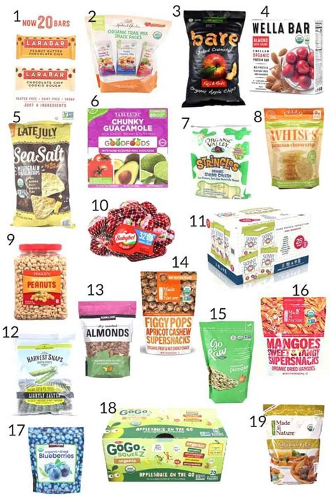 31 Store Bought Healthy Snacks To Buy  Healthy Shop Natural