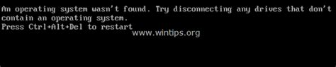 FIX An Operating System Wasn T Found On Windows Or Windows Solved Wintips Org