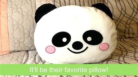 Plush Craft Panda Pillow Br