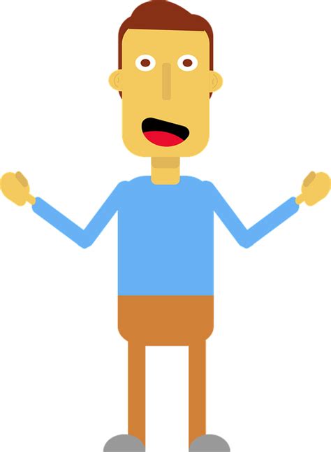 Man Person Flat Character Free Vector Graphic On Pixabay