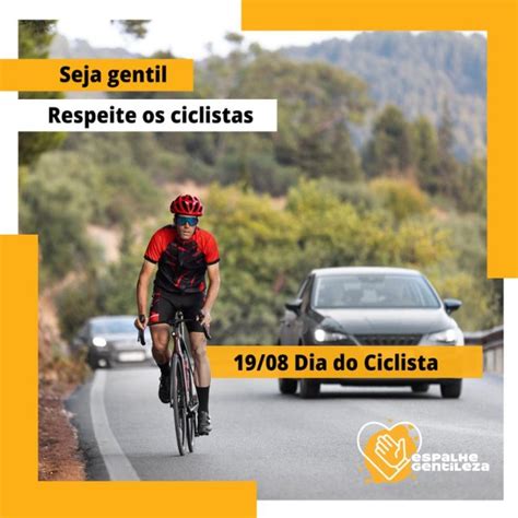 seja gentil respeite os ciclistas rek parking