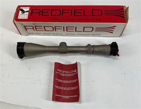 Redfield Illuminator Rifle Scope