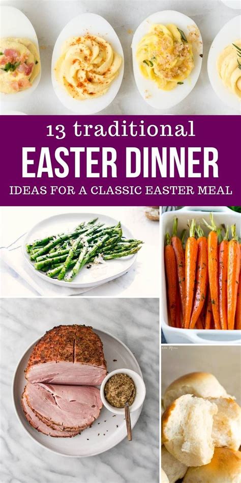 Here Is A List Of 13 Traditional Easter Dinner Ideas To Whip Up And