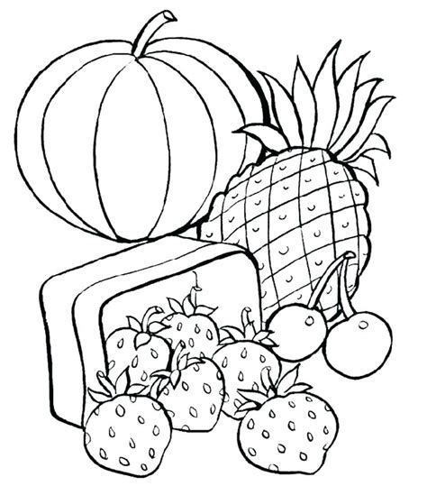 If you do not allow these cookies then some or all of. Unhealthy Food Coloring Pages at GetColorings.com | Free ...