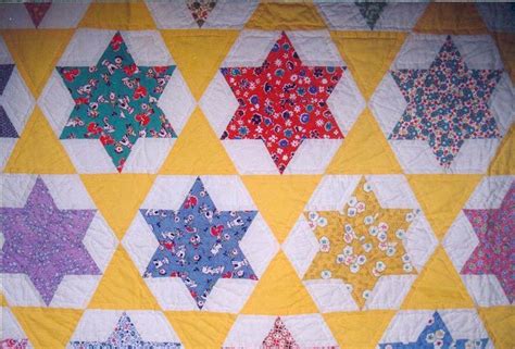 6 Pointed Star Quilt Beautiful Quilts Pinterest