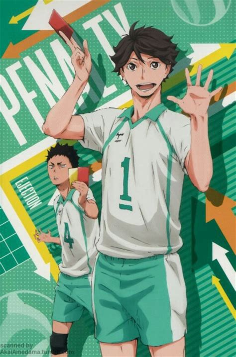 Haikyuu Official Art Setter Iwaizumi Hajime Aoba Johsai Image