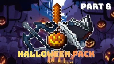ผีหลอกกกกกก🎃 Halloween Pvp Pack 👑ㅣhivemc Pack Folderㅣpart 8 Youtube