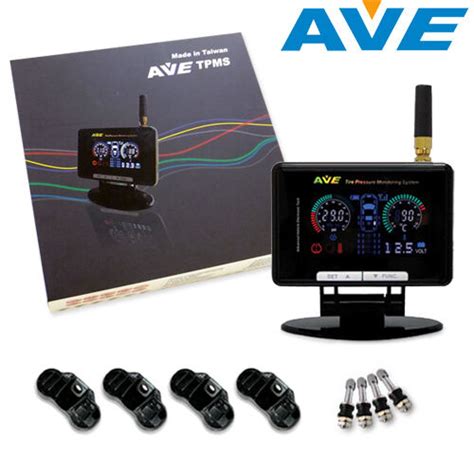 Ave Universal Wireless Tpms Tire Pressure Monitor System Sensors W