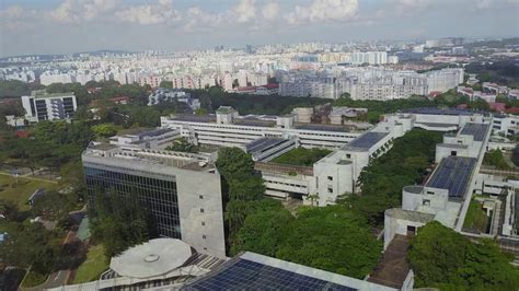 Aerial View Of Nanyang Technological University Ntu Singapore Dji Mavic Pro Drone Footage