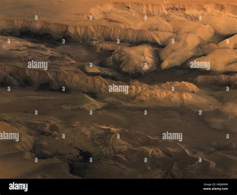 Mars Valles Marineris Canyon Stock Photo Alamy