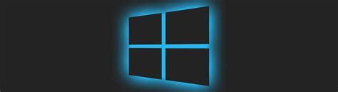 1235x338 Resolution Windows 10 Logo Blue Glow 1235x338 Resolution