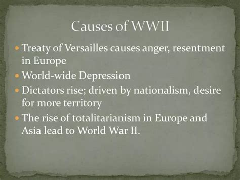 Ppt Causes Of Wwii Powerpoint Presentation Free Download Id5440059