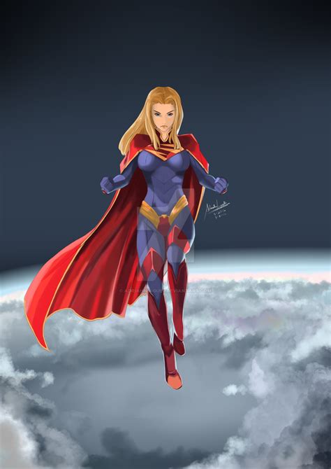 Kara Zor El Supergirl By Adriahnmiguel On Deviantart