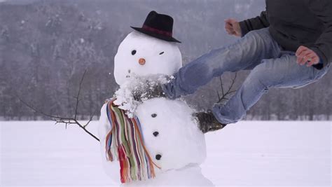 Snowman Stock Video Footage 4k And Hd Video Clips Shutterstock