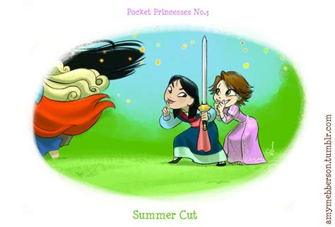 Pocket Princesses No 3 Summer Cut Disney Fan Art 31543549 Fanpop