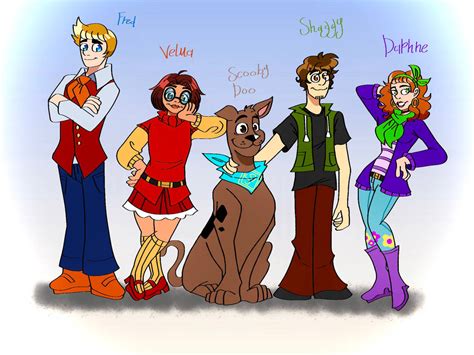 Scooby Doo But I Made My Take On Their Designs By Tylerrosestorey810