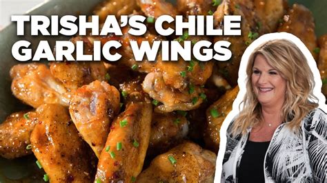 Sweet Chile Garlic Wings With Trisha Yearwood Food Network Cooking Shows