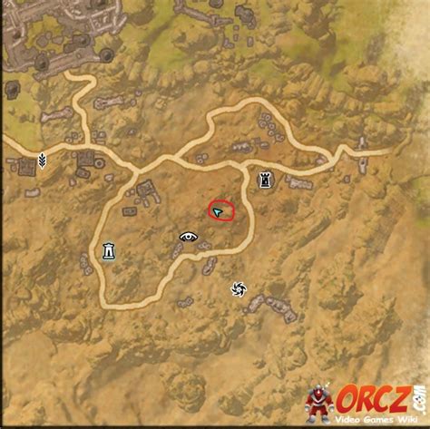 ESO Bangkorai Treasure Map VI Orcz The Video Games Wiki