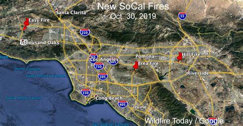Roundup Of New Southern California Wildfires October 30 2019