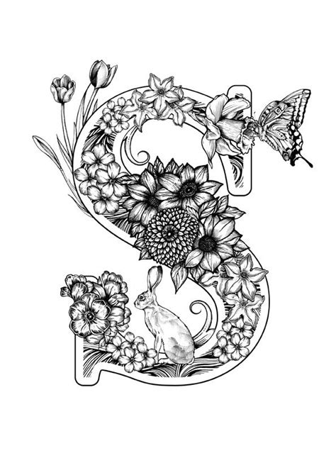 Https://tommynaija.com/coloring Page/letter S Coloring Pages For Adults