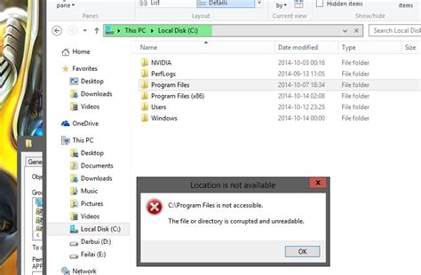 Program Files Folder Is Corrupted Microsoft Community