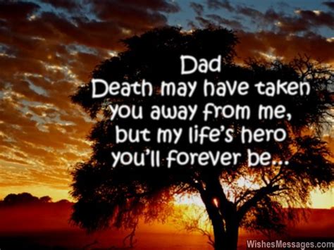 I Miss You Messages For Dad After Death Quotes To
