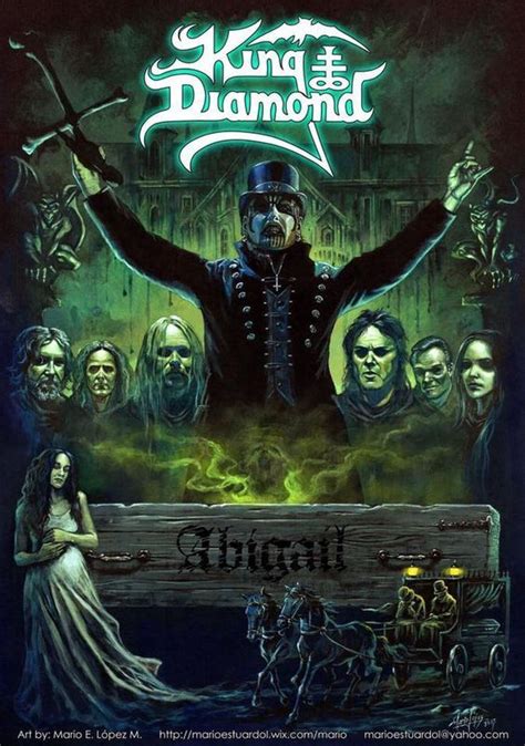 King Diamond Abigail King Diamond Metal Albums Heavy Metal Art