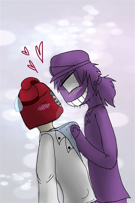 Purple Guy X Phone Guy By Sonilverfanforever On Deviantart