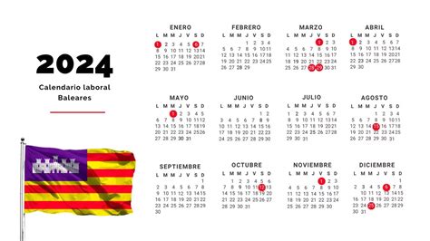 Calendario Laboral De Baleares Para 2024 Días Festivos Y Puentes