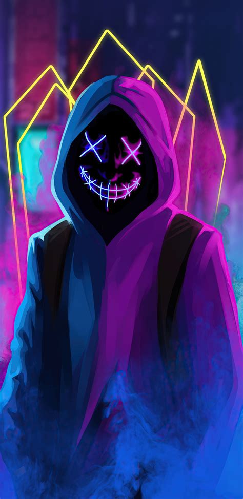 Sports, 1920x1200, cool, iphone, backgrounds, kobe, basketball . 1440x2960 Mask Neon Guy Samsung Galaxy Note 9,8, S9,S8,S8 ...