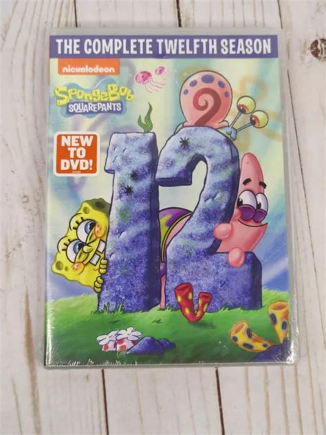 Spongebob Squarepants Tv Series Complete Season 12 New Sealed Dvd