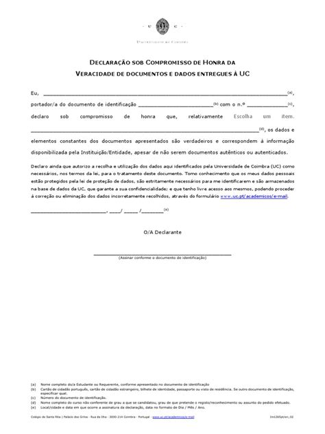Im1265 Declaracao De Honra Dados Documentos Geral Pt En 3 Documento