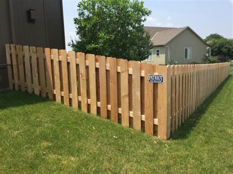 Wood Shadow Box Fence Patriot Fence
